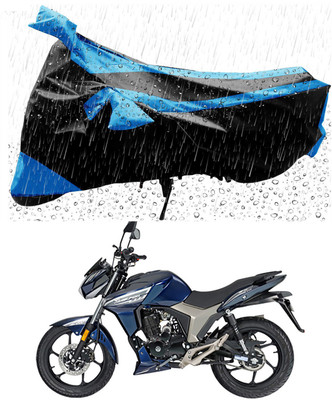 Furious3D Two Wheeler Cover for Royal Enfield(Thunderbird 500, Blue, Black)