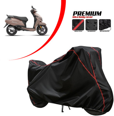CODOKI Waterproof Two Wheeler Cover for TVS(Jupiter, Black)