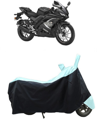 Coxtor Waterproof Two Wheeler Cover for Yamaha(YZF R15 V3.0, White)