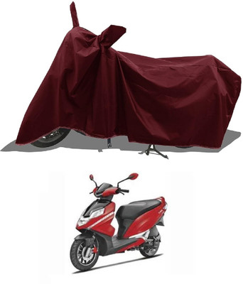 DeepShakshi AUTOMOTIVE Waterproof Two Wheeler Cover for Hero(Dare BS6, Maroon)