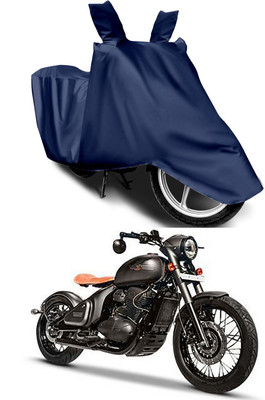 Furious3D Two Wheeler Cover for JAWA(Perak, Blue)