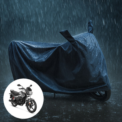 CODOKI Waterproof Two Wheeler Cover for Hero(Passion Pro i3S, Black)
