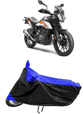 GROFATIK Two Wheeler Cover for KTM(390 Adventure BS6, Orange)
