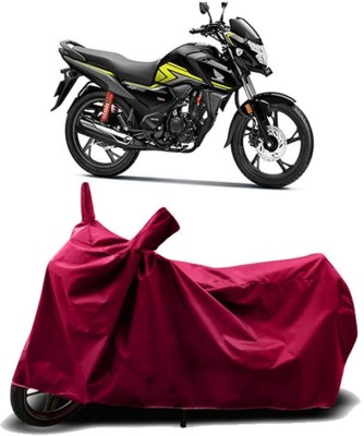 AASHTIK MART Two Wheeler Cover for Honda(SP 125, Maroon)