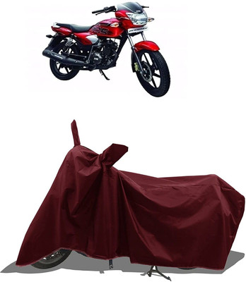 KEDIT Two Wheeler Cover for TVS(Pheonix, Maroon)