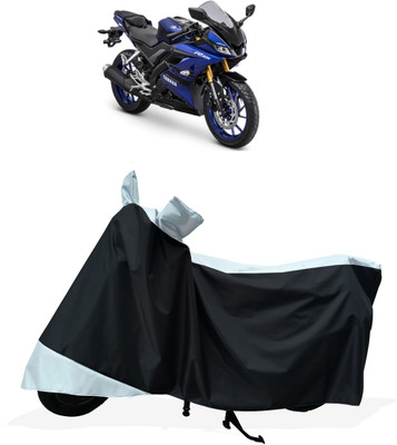 Tricway Two Wheeler Cover for Yamaha(YZF R15 V3.0, White)