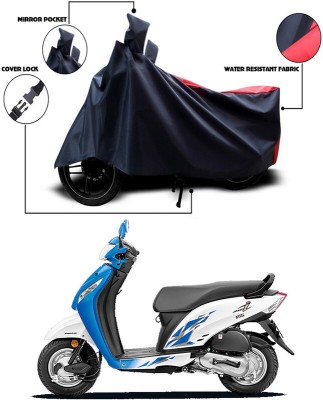 Ascension Two Wheeler Cover for Honda(Activa i, Blue, Red)