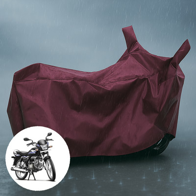 CODOKI Waterproof Two Wheeler Cover for Hero(Splendor PRO, Maroon)