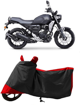 GROFATIK Two Wheeler Cover for Yamaha(FZ-X, Red)