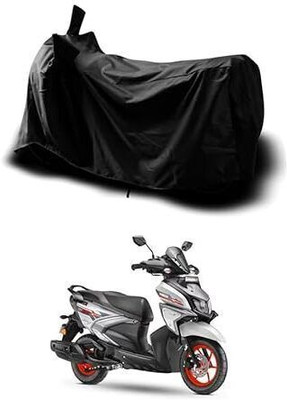 COTSHER Waterproof Two Wheeler Cover for Yamaha(RayZR 125 BS6, Black)