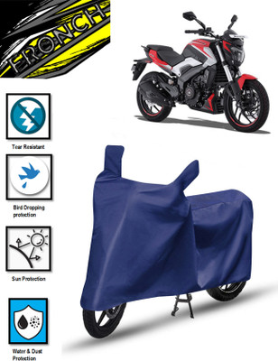 FRONCH Waterproof Two Wheeler Cover for Bajaj(Dominar 250, Blue)