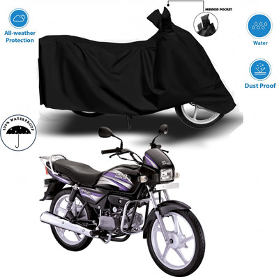 WMIZEXA Waterproof Two Wheeler Cover for Bajaj(Black)
