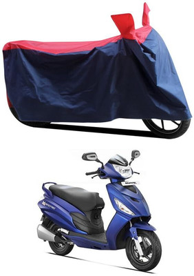 KEDIT Two Wheeler Cover for Hero(Maestro Electric, Red, Blue)