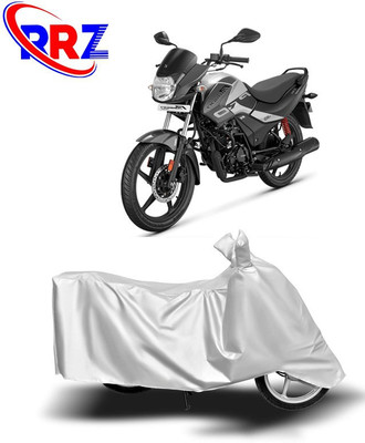 RRZ Waterproof Two Wheeler Cover for Hero(Passion Pro i3S, White)