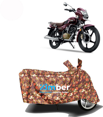 THE REAL ARV Two Wheeler Cover for TVS(Radeon, Blue)