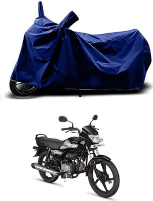 VESMEI Two Wheeler Cover for Hero(HF Deluxe, Blue)