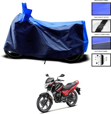 CODOKI Waterproof Two Wheeler Cover for Hero(Glamour i3s, Blue)