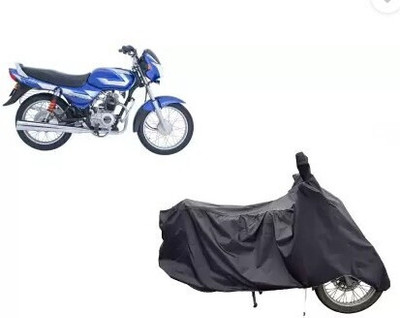 Tritika Waterproof Two Wheeler Cover for Bajaj(CT 100, Grey)