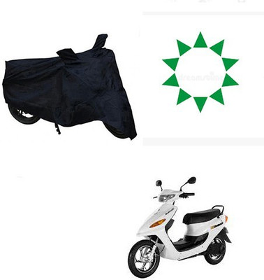 DeepShakshi AUTOMOTIVE Waterproof Two Wheeler Cover for Indus(Yo Electron, Black)