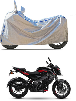 CODOKI Waterproof Two Wheeler Cover for Bajaj(Pulsar NS200, Silver)