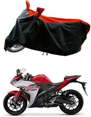 DeepShakshi AUTOMOTIVE Waterproof Two Wheeler Cover for Yamaha(YZF R25, Red)
