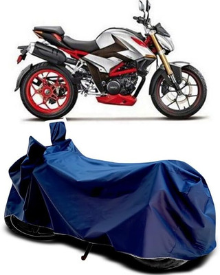 AASHTIK MART Two Wheeler Cover for Hero(XF3R, Blue)