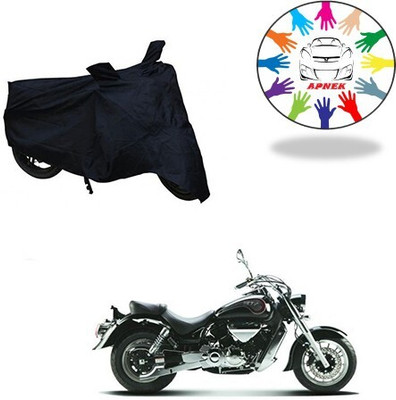 MMSSTAR Waterproof Two Wheeler Cover for TVS(Max, Black)