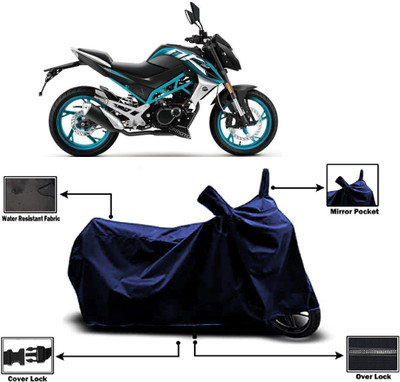Amexride Two Wheeler Cover for CFMoto(150NK, Blue)