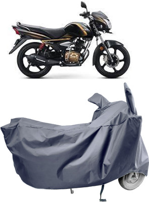 Amexride Two Wheeler Cover for TVS(Victor Premium, Grey)