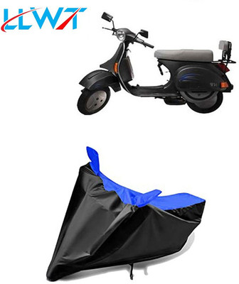 KPIND Waterproof Two Wheeler Cover for LML(NV, Black, Blue)