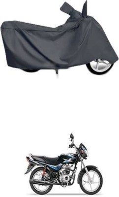 RAAMKM Two Wheeler Cover for Hero, Honda, Bajaj, Ather, TVS, Yamaha(Sport 63 48V, Grey)