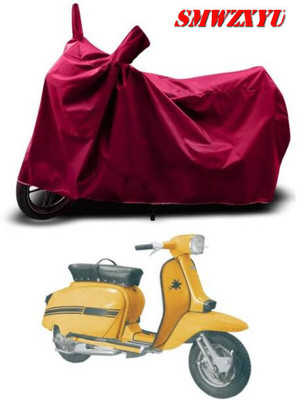 SK AUTO Waterproof Two Wheeler Cover for Universal For Bike(Ambition, Maroon)