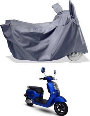 Amexride Two Wheeler Cover for Okinawa(Lite, Grey)