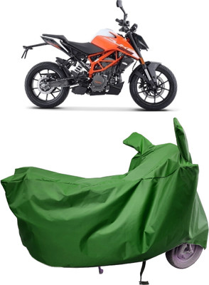Amexride Two Wheeler Cover for KTM(125 Duke BS6, Maroon)