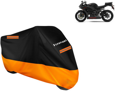 Horseyaart Waterproof Two Wheeler Cover for Honda(CBR 600 RR, Orange)