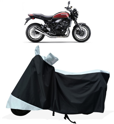 Tricway Two Wheeler Cover for Kawasaki(Z900 RS Cafe Racer BS6, White)