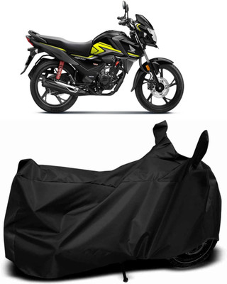 RM Collections Waterproof Two Wheeler Cover for Honda(SP 125, Black)
