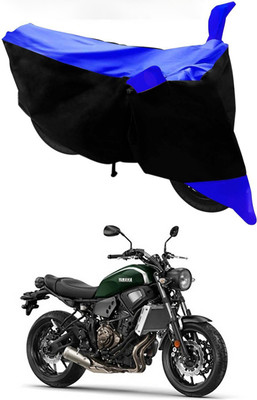 Mdstar Waterproof Two Wheeler Cover for Yamaha(XSR300, Blue, Black)
