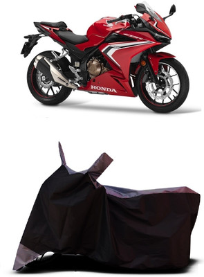 OliverX Waterproof Two Wheeler Cover for Honda(CBR500R BS6, Grey)