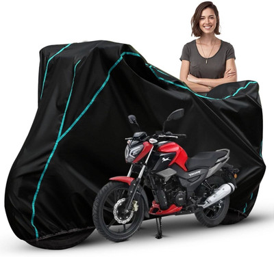 Car Styling Waterproof Two Wheeler Cover for TVS(Raider, Black, Blue, Multicolor)