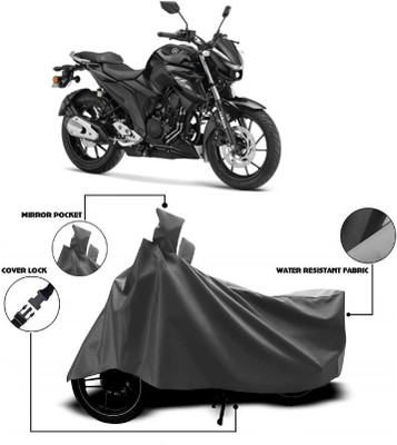 MMSSTAR Waterproof Two Wheeler Cover for Yamaha(FZ-25, Grey)