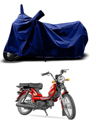 VESMEI Two Wheeler Cover for TVS(XL 100 Comfort, Blue)