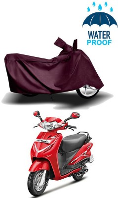 Ascension Waterproof Two Wheeler Cover for Hero(Duet VX 110CC, Maroon)