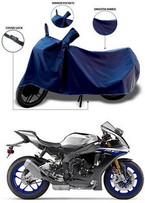 DeepShakshi AUTOMOTIVE Two Wheeler Cover for Yamaha(YZF R1M, Blue)