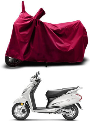 DeepShakshi AUTOMOTIVE Two Wheeler Cover for Honda(Activa 125, Maroon)