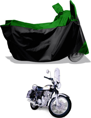Amexride Two Wheeler Cover for Royal Enfield(Machismo 350, Multicolor)