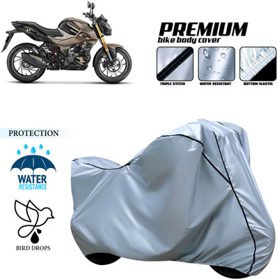 CODOKI Waterproof Two Wheeler Cover for Hero(Xtreme 160 R, Silver)
