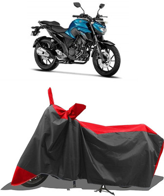 AASHTIK MART Two Wheeler Cover for Yamaha(FZ25, Red)