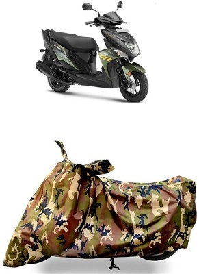 VESMEI Waterproof Two Wheeler Cover for Yamaha(Cygnus Ray ZR BS6, Multicolor)