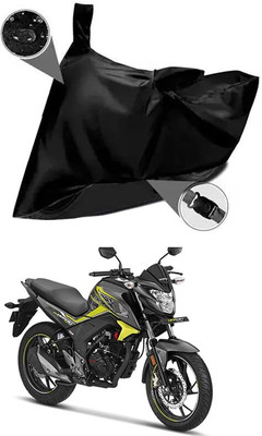 AASHTIK MART Two Wheeler Cover for Honda(CB Hornet 160, Black)